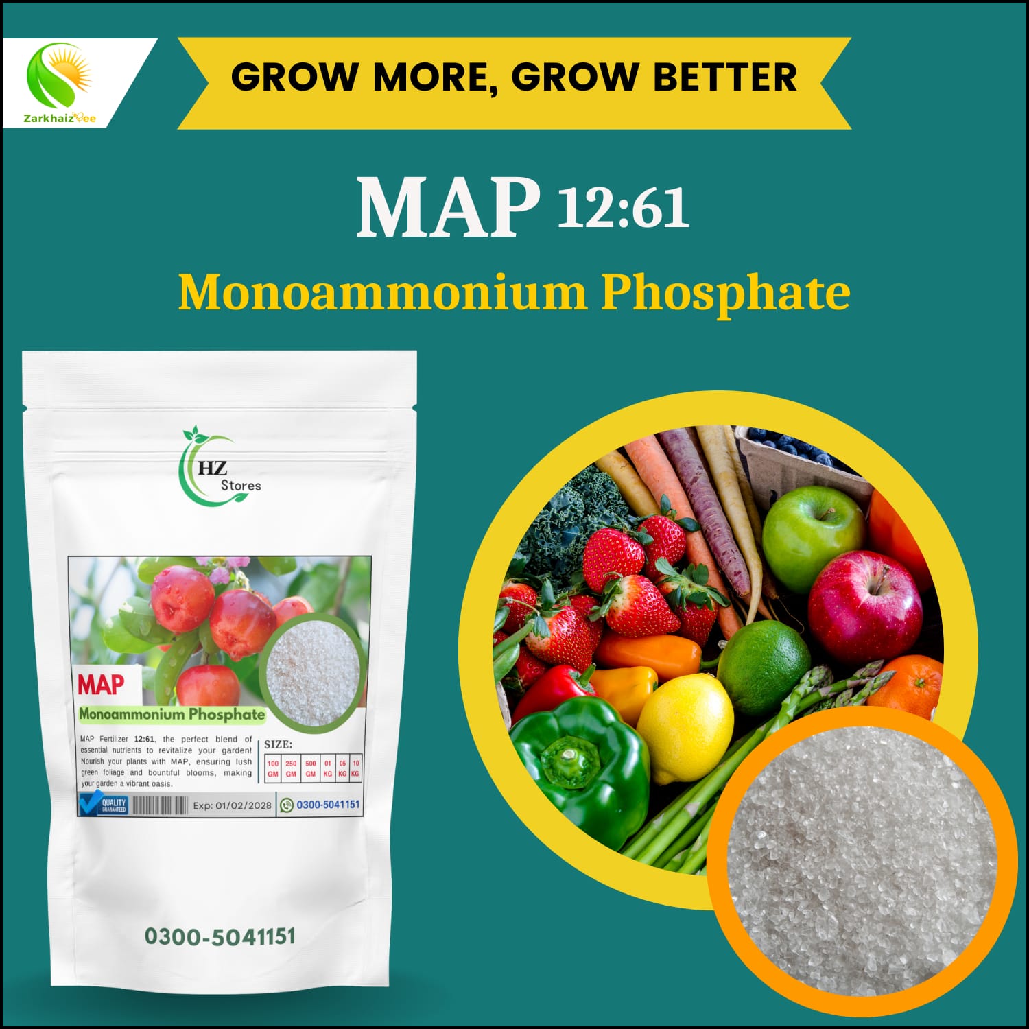 Monoammonium Phosphate MAP