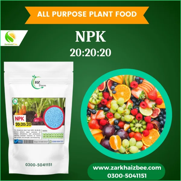 NPK Fertilizer for Overall Plant Growth
