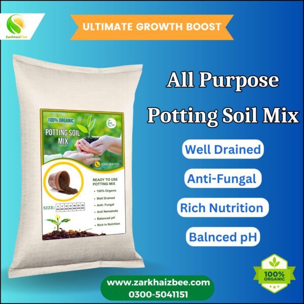 potting mix soil