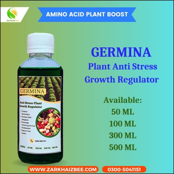 Germina Anti Stress Growth Regulator | Amino Acid Liquid Fertilizer For Plants - Image 2