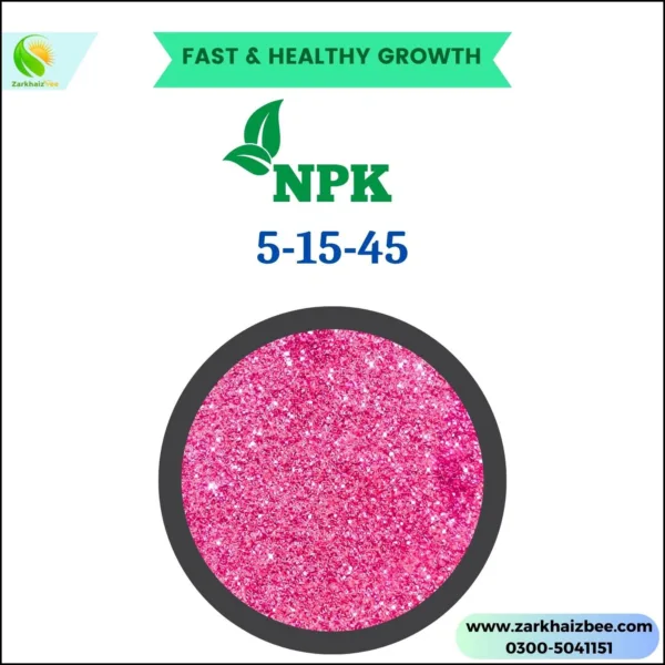 Water Soluble NPK 5:15:45 for Home Gardening and Farms