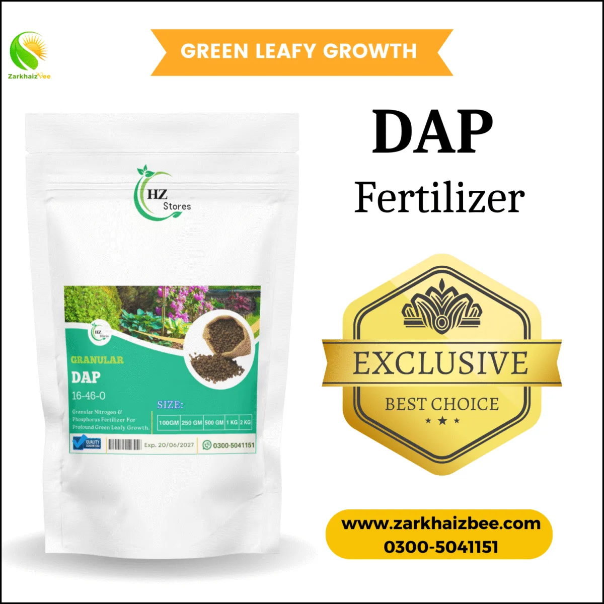 Dap Fertilizer | Best Fertilizer For Plants - Image 1