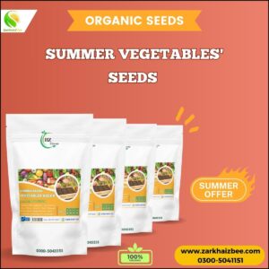 12 Summer Vegetables Seeds Pack | 1-10 Marla Area