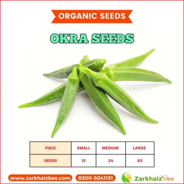 Okra Seeds | Ladyfinger Seeds