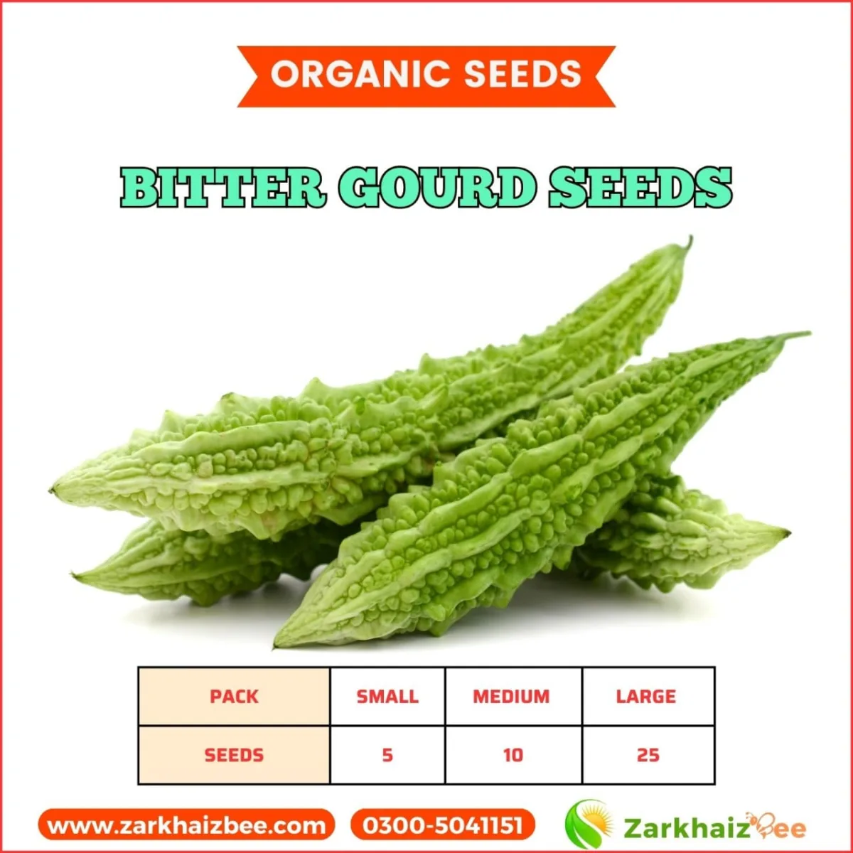 Bitter Gourd Seeds | Karela Seeds - Image 1