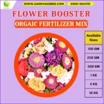 Flower Booster Organic Fertilizer Mix – Natural Bloom Enhancer for Fast Flowering & Healthy Plants