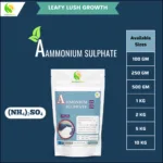 Ammonium Sulphate Fertilizer – 21% Nitrogen & 24% Sulfur | Fast Green Growth for Plants - Image 2