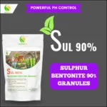Sulphur 90% Bentonite Fertilizer | Soil pH Corrector | Slow Release Sulfur for Plants