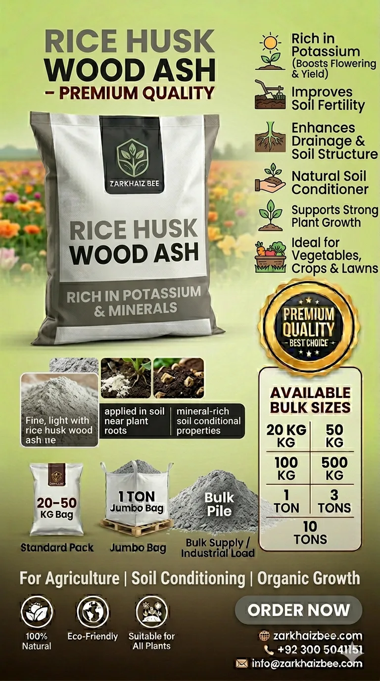 Gemini_Generated_Image_5we5ng5we5ng5we5 Bulk Supply | Rice Husk Wood Ash Price in Pakistan 2026 | Organic Wood Ash Fertilizer for Soil Health | ZarkhaizBee - Image 1