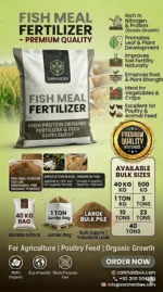 Bulk Supply | Fish Meal Price in Pakistan 2026 | High Protein Animal Feed & Organic Fertilizer | ZarkhaizBee