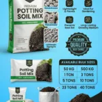 Bulk Supply | Potting Soil Mix Price in Pakistan | Organic Natural Blend for Indoor and Outdoor Plants | ZarkhaizBee